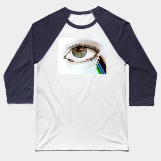 Color eye Baseball T-Shirt